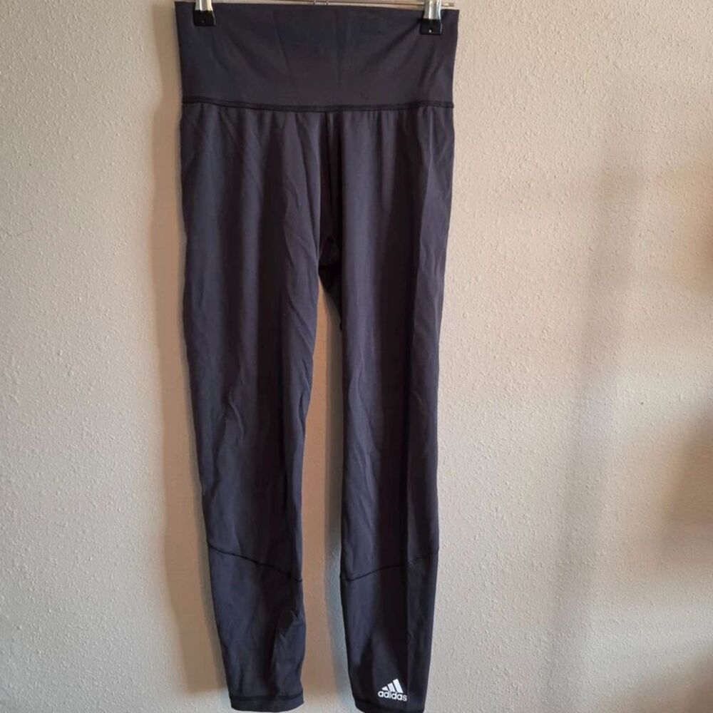 adidas Aeroready Women's Small High Waisted Full Length Leggings Black